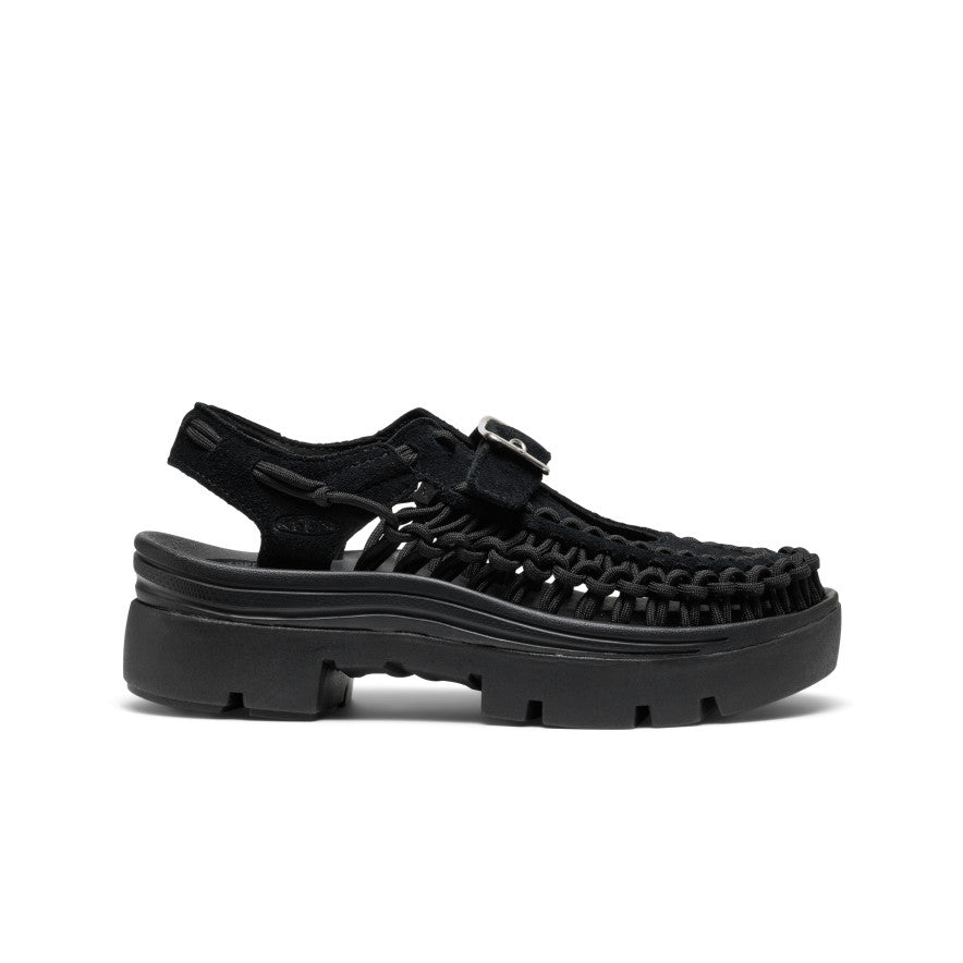 All Gender UNEEK PLT Mary Jane Sneaker  |  Black/Black