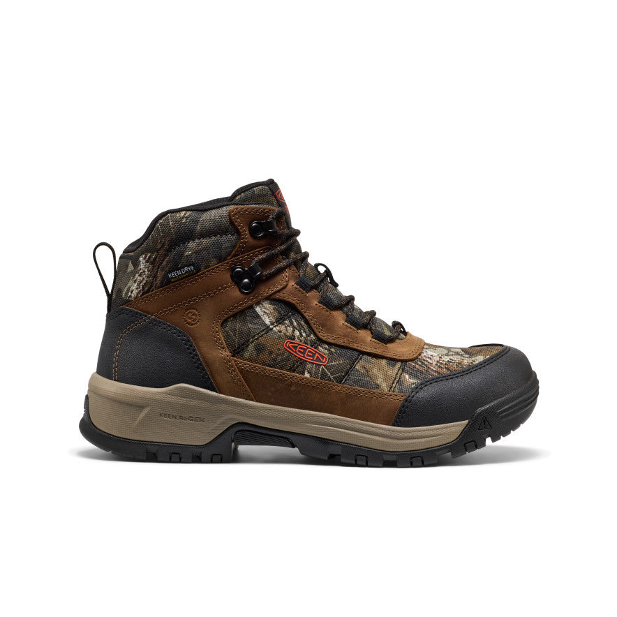 Men's Skokie Waterproof Work Boot (Soft Toe)  |  Camo/Black