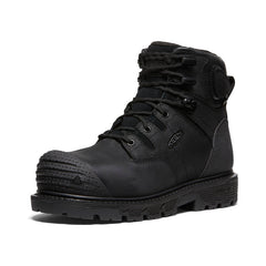 Men's Camden 6" Waterproof Boot (Carbon Toe)  |  Black/Black