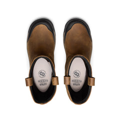 Men's Evanston Pull-On Waterproof Boot (Soft Toe)  |  Bison/Black