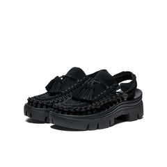 All Gender UNEEK PLT Tassel Sneaker  |  Black/Black