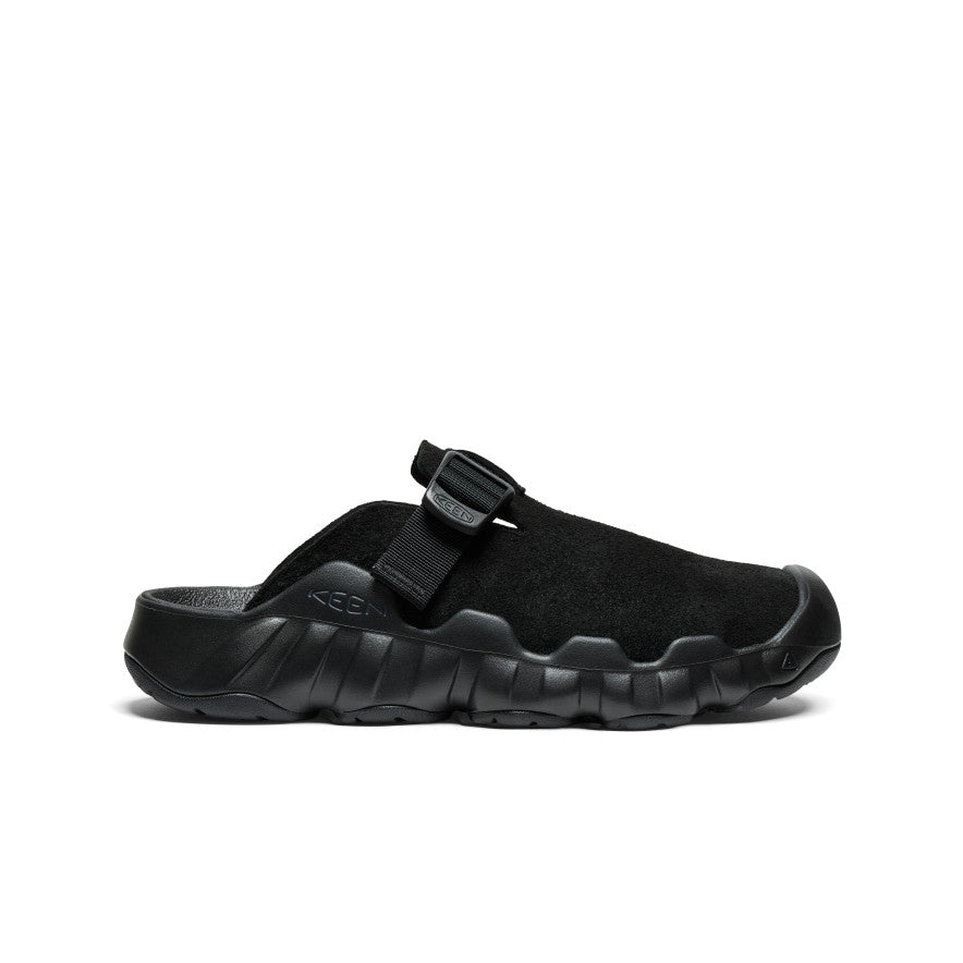 Men's Hyperport Leather Clog  |  Black/Black