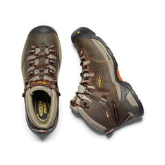 Men's Detroit XT Waterproof Boot (Soft Toe)  |  Black Olive/Leather Brown