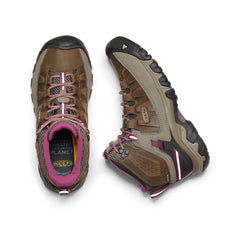 Women's Targhee III Waterproof Mid  |  Weiss/Boysenberry