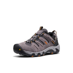 Men's Headout Waterproof Hiking Shoe  |  Steel Grey/Orange Pepper