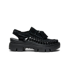 All Gender UNEEK PLT Tassel Sneaker  |  Black/Black
