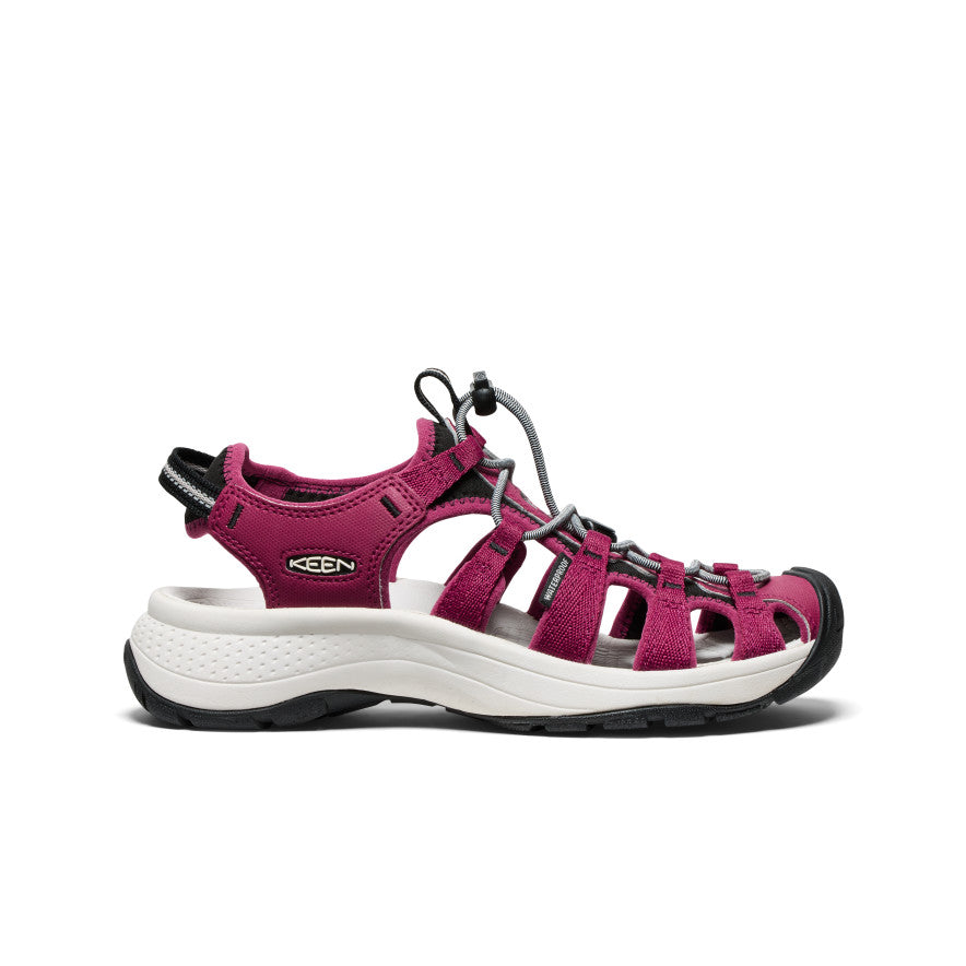 Women's Astoria West Sandal  |  Beaujolais/Star White