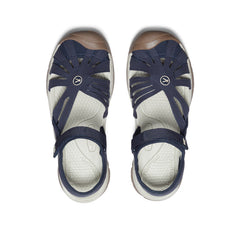 Women's Rose Sandal  |  Navy