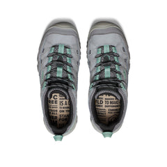 Women's Targhee IV Vented Hiking Shoe  |  Alloy/Granite Green