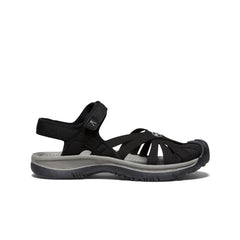 Women's Rose Sandal  |  Black/Neutral Gray