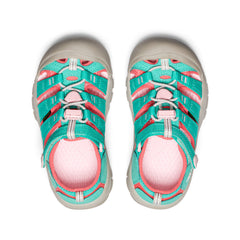 Little Kids' Newport H2  |  Bright Aqua/Giggle Pink