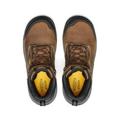 Women's Evanston 6" Waterproof Boot (Carbon Toe)  |  Bison/Black