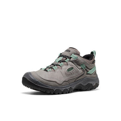 Women's Targhee IV Wide Waterproof Hiking Shoe  |  Alloy/Granite Green
